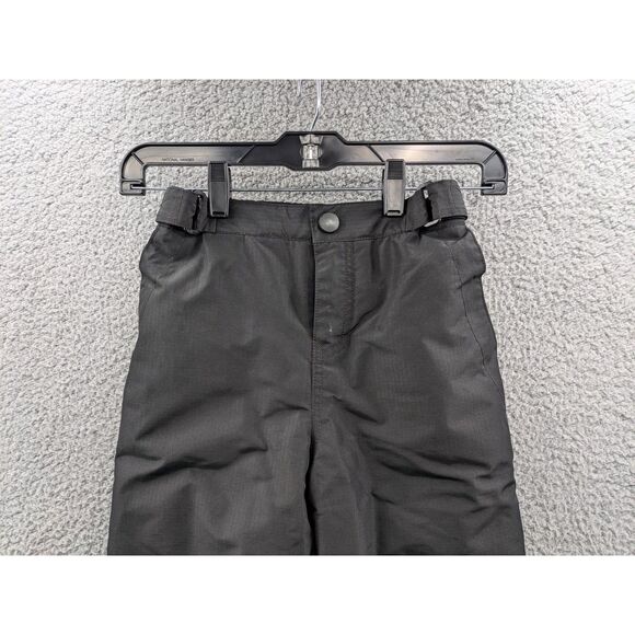 Children's Place Kids Black Winter Snow Pants size 7 Insulated Fleece Lined - Picture 2 of 12